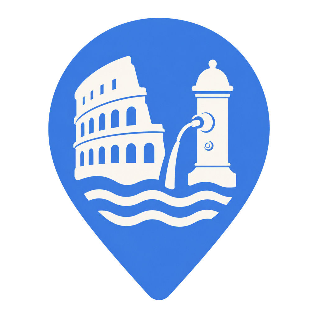 Rome Water Map